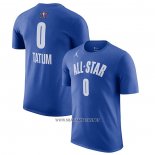 Camiseta Manga Corta All Star 2023 Jayson Tatum Azul
