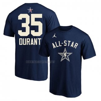 Camiseta Manga Corta All Star 2024 Kevin Durant Azul