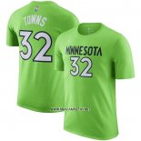 Camiseta Manga Corta Minnesota Timberwolves Karl-Anthony Towns Statement Verde