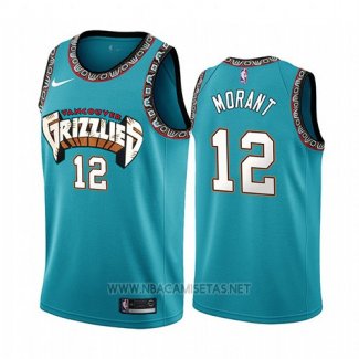 Camiseta Memphis Grizzlies Ja Morant 25th Classic Verde