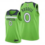 Camiseta Minnesota Timberwolves D'angelo Russell NO 0 Statement 2019-20 Verde