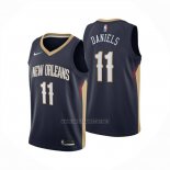 Camiseta New Orleans Pelicans Dyson Daniels NO 11 Icon 2024-25 Azul