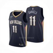 Camiseta New Orleans Pelicans Dyson Daniels NO 11 Icon 2024-25 Azul