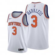 Camiseta New York Knicks Maurice Harkless NO 3 Association 2019-20 Blanco