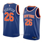 Camiseta New York Knicks Mitchell Robinson NO 26 Icon 2018 Azul