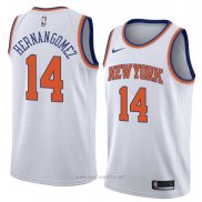 Camiseta New York Knicks Willy Hernangomez NO 14 Statement 2018 Blanco