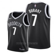 Camiseta Nino Brooklyn Nets Kevin Durant NO 7 Icon 2019 Negro