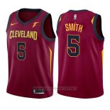 Camiseta Nino Cleveland Cavaliers J.r. Smith NO 5 Icon 2017-18 Rojo