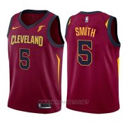 Camiseta Nino Cleveland Cavaliers J.r. Smith NO 5 Icon 2017-18 Rojo