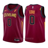 Camiseta Nino Cleveland Cavaliers Kevin Love NO 0 Icon 2017-18 Rojo