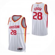 Camiseta Nino Houston Rockets Alperen Sengun NO 28 Association 2026-27 Blanco