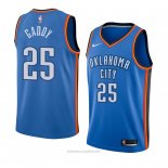 Camiseta Oklahoma City Thunder Abdul Gaddy NO 25 Icon 2018 Azul