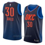 Camiseta Oklahoma City Thunder Hamidou Diallo NO 30 Statement 2018 Azul