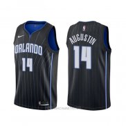 Camiseta Orlando Magic D.j. Augustin NO 14 Statement Negro