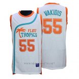 Camiseta Pelicula Flint Tropscs Masmig Vakidis NO 55 Blanco