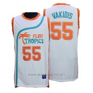 Camiseta Pelicula Flint Tropscs Masmig Vakidis NO 55 Blanco