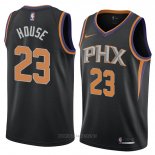 Camiseta Phoenix Suns Danuel House NO 23 Statement 2018 Negro