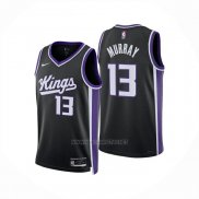 Camiseta Sacramento Kings Keegan Murray NO 13 Icon 2024-25 Negro