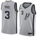 Camiseta San Antonio Spurs Brandon Paul NO 3 Statement 2018 Gris