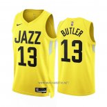 Camiseta Utah Jazz Jared Butler NO 13 Icon 2022-23 Amarillo