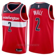 Camiseta Washington Wizards John Wall NO 2 2017-18 Rojo