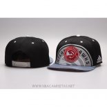 Gorra Atlanta Hawks Snapback Negro Gris