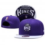 Gorra Sacramento Kings Blanco Violeta