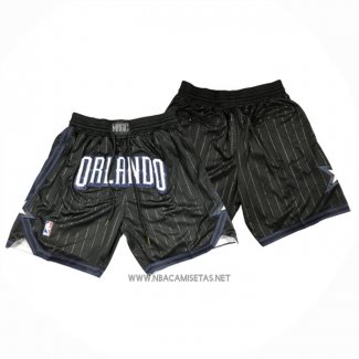 Pantalone Orlando Magic Ciudad Just Don 2022-23 Negro