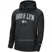 Sudaderas con Capucha Brooklyn Nets Heritage Essential Negro