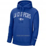 Sudaderas con Capucha Los Angeles Clippers Heritage Essential Azul