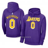 Sudaderas con Capucha Los Angeles Lakers Russell Westbrook Violeta