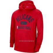 Sudaderas con Capucha New Orleans Pelicans Heritage Essential Rojo