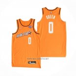 Camiseta 2022 Rising Star Jalen Green NO 0 Worthy Naranja