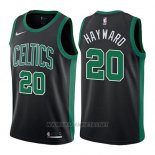 Camiseta Boston Celtics Gordon Hayward NO 20 Mindset 2017-18 Negro