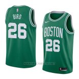 Camiseta Boston Celtics Jabari Bird NO 26 Icon 2018 Verde