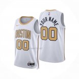 Camiseta Boston Celtics Personalizada Ciudad 2025-26 Blanco