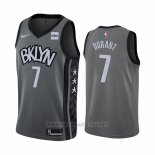 Camiseta Brooklyn Nets Kevin Durant NO 7 Statement 2019-20 Gris