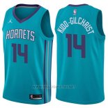 Camiseta Charlotte Hornets Michael Kidd-Gilchrist NO 14 Icon 2017-18 Verde