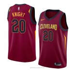 Camiseta Cleveland Cavaliers Brandon Knight NO 20 Icon 2018 Rojo