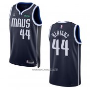 Camiseta Dallas Mavericks Davis Bertans NO 44 Statement 2022-23 Azul