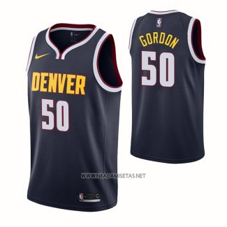 Camiseta Denver Nuggets Aaron Gordon NO 50 Icon 2021 Azul