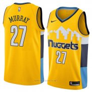 Camiseta Denver Nuggets Jamal Murray NO 27 Statement 2018 Amarillo