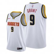 Camiseta Denver Nuggets Jerami Grant NO 9 Association 2019-20 Blanco