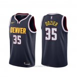 Camiseta Denver Nuggets P.j. Dozier NO 35 Icon Azul