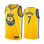 Camiseta Golden State Warriors Eric Paschall NO 7 Statement The Bay Oro