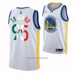 Camiseta Golden State Warriors Juan Toscano-Anderson NO 95 2022 Slam Dunk Special Mexico Edition Blanco