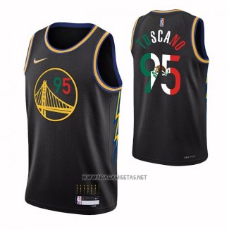 Camiseta Golden State Warriors Juan Toscano-Anderson NO 95 2022 Slam Dunk Special Mexico Edition Negro