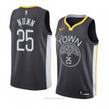 Camiseta Golden State Warriors Kendrick Nunn NO 25 Statement 2018 Negro