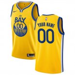 Camiseta Golden State Warriors Personalizada Ciudad 2019-20 Amarillo