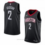 Camiseta Houston Rockets Demetrius Jackson NO 2 Statement 2018 Negro